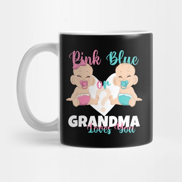 Pink or Blue Grandma Loves You Baby Reveal by ArtedPool